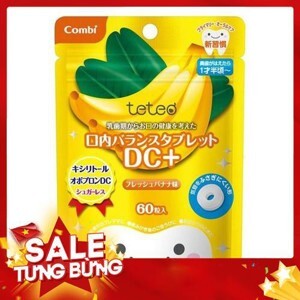 Kẹo ngừa sâu răng cho bé Combi vị cam 60 viên