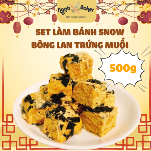 Kẹo Nougat Trứng Muối 100g