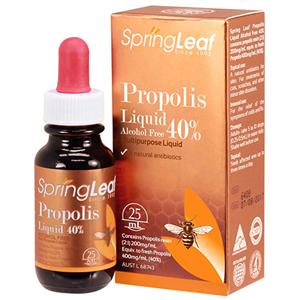 Keo ong Spring Leaf Propolis Liquid 40% Alcohol Free - 25ml