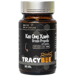 Keo ong xanh tracybee green propolis 30 viên