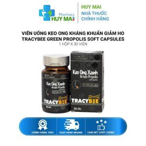 Keo ong xanh tracybee green propolis 30 viên