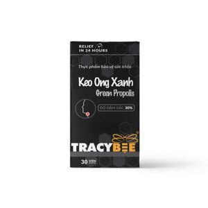 Keo ong xanh tracybee green propolis 30 viên