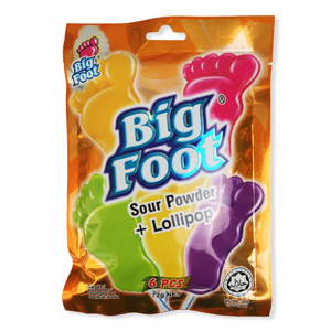 Kẹo que trái cây BigFoot - gói 72g