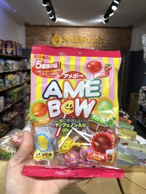 Kẹo Ribon Fruits Candy vị trái cây tổng hợp gói 120gr