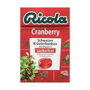 Kẹo Ricola Carton Box Cranberry 40g