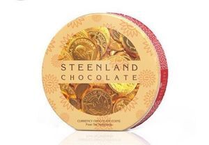 Kẹo sô cô la đồng xu Steenland 180g