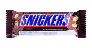 Kẹo sô cô la Snickers gói 51g