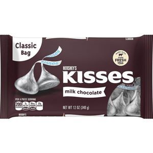 Kẹo Socola Hershey's Kisses Milk Chocolate 340g