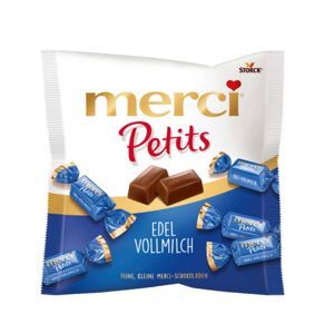 Kẹo socola Merci Petits Edel Vollmilch 125g