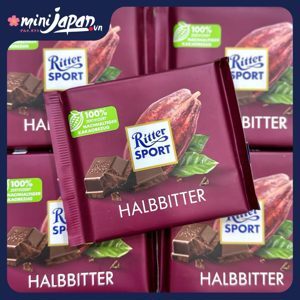 Kẹo Socola Ritter Sport Halbbitter 100g