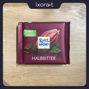 Kẹo Socola Ritter Sport Halbbitter 100g