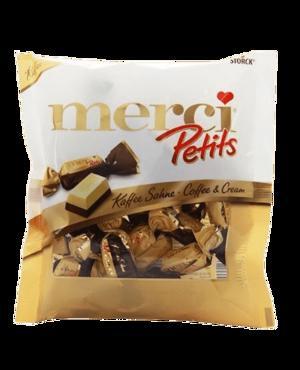 Kẹo Socola Storck Merci Pertits Coffee & Cream 125g