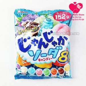 Kẹo soda trái cây Lion 8 vị nhật 152gr