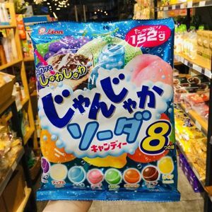 Kẹo soda trái cây Lion 8 vị nhật 152gr