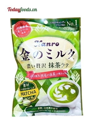 Kẹo sữa trà xanh Matcha Kanro 70g