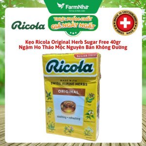 Kẹo thảo mộc tự nhiên Original Ricola (40g)