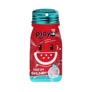 Kẹo the vị dưa hấu Play More gói 12g