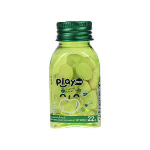 Kẹo the vị táo xanh Play More hũ 22g