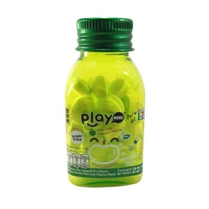 Kẹo the vị táo xanh Play More hũ 22g