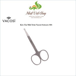 Kéo tỉa mũi tròn Vacosi S01