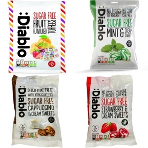 Kẹo trái cây 4 mùa không đường Diablo