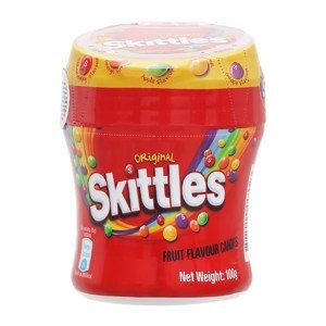 Kẹo trái cây Skittles Original hũ 100g