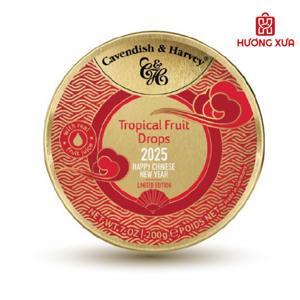 Kẹo Tropical Fruit Drops Cavendish & Harvey - 200g