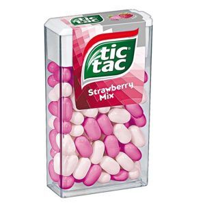 Kẹo vị dâu và bạc hà Tic Tac hộp 14.5g