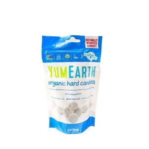 Kẹo viên hữu cơ vị bạc hà Yumearth 93,6g