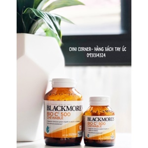 Kẹo vitamin C Blackmores Bio C Chewable 500mg 125 viên