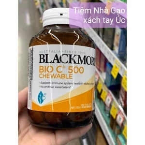 Kẹo vitamin C Blackmores Bio C Chewable 500mg 125 viên