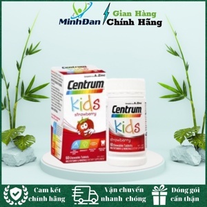 Kẹo vitamin Centrum Kids Multi Vitamin 60 Strawberry