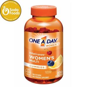 Kẹo Vitamin One A Day Women’s Vitacraves Gummies 230 viên