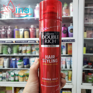 Keo Xịt Giữ Nếp Tóc Double Rich Hair Spray