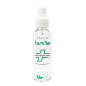 Keo xịt tóc màu Familiar 100ml