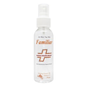 Keo xịt tóc màu Familiar 100ml