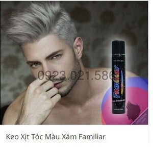 Keo xịt tóc màu Familiar 100ml