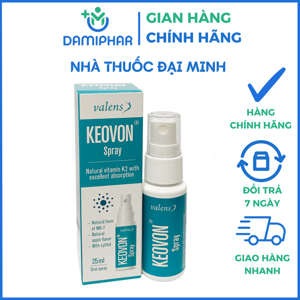 Keovon Spray Vitamin K2 (MK7 tự nhiên) dạng xịt