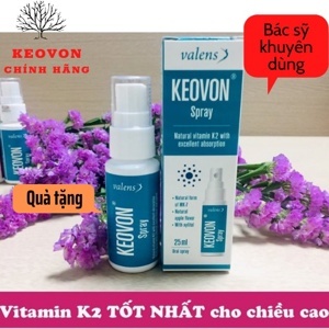 Keovon Spray Vitamin K2 (MK7 tự nhiên) dạng xịt