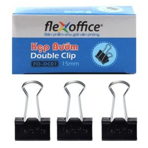 Kẹp bướm Flexoffice 15mm FO-DC01