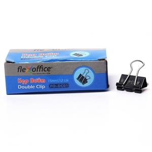 Kẹp bướm Flexoffice 15mm FO-DC01
