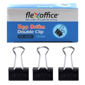 Kẹp bướm Flexoffice 15mm FO-DC01