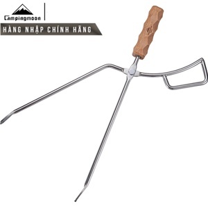 Kẹp gắp than củi Inox Campingmoon MS-42