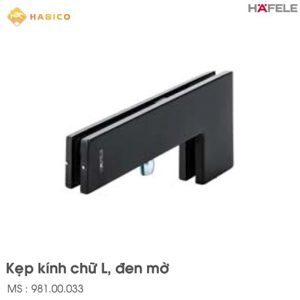 Kẹp kính chữ L Hafele 981.00.033