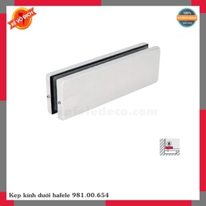 Kẹp kính dưới Hafele 981.00.654