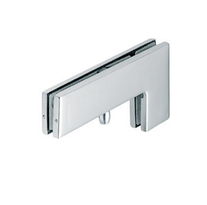 Kẹp kính hình chữ L inox bóng Hafele 489.81.041