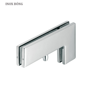 Kẹp kính hình chữ L inox bóng Hafele 489.81.041