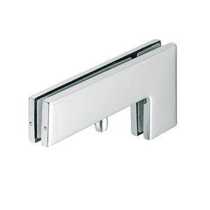 Kẹp kính L inox mờ 120kg 981.50.040