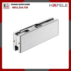 Kẹp kính trên inox bóng Hafele 489.81.021