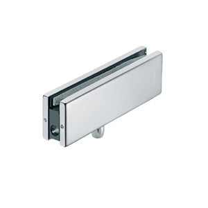 Kẹp kính trên khung cho cửa 120kg inox mờ Hafele 981.00.650